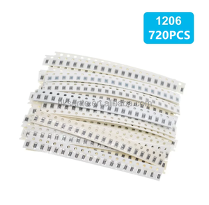 Kit de Muestras de Condensadores SMD 0603/0805/1206, Paquete de Resistencias Fijas de Chip al 1%, Kit Surtido de 1ohm a 10Mohm para Ensamblaje de PCB - Product Image 3