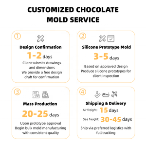 Tangba Personnalisable 100g Grille <span class=keywords><strong>Plaque</strong></span> En Plastique Chocolat Moule Rayé <span class=keywords><strong>Polycarbonate</strong></span> pour Gâteau Outils PC Matériel pour La Fabrication De Chocolat - Product Image 4