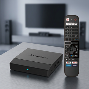   Décodeur TV intelligent XS97 Pro, en promotion, avec Amlogic S905X4, vidéo 8K, Android 14, 4 Go RAM, 32 Go ROM, USB 3.0, pour usage domestique - Product Image 1