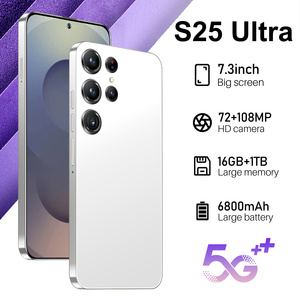 Teléfono Inteligente Original con Doble Tarjeta SIM, 5G, Android 14.0, S25 Ultra, 16 GB + 1 TB, Deca Core, Pantalla HD <span class=keywords><strong>de</strong></span> 7.3 Pulgadas, Cámara Trasera <span class=keywords><strong>de</strong></span> 108 MP, Desbloqueado para <span class=keywords><strong>Español</strong></span> - Product Image 4