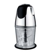 Mini hachoir à viande électrique 300W, lames en acier inoxydable de qualité alimentaire, appareil de cuisine portable pour la maison avec certification CE