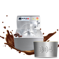 Machine automatique commerciale d'occasion-chocolat-tempérage-Snack faisant 8kg chocolat-tempérage-machine chocolat-tempérage-machines