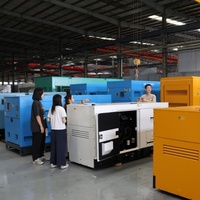 Grupo Electrógeno Diésel Súper Silencioso de 20KW-80KW, 50/60Hz, Generación de Energía de Reserva con Opción ATS