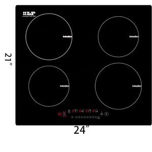 Placa de Inducción Personalizada de Fábrica OEM/ODM, Cocina de Inducción de 6000W con 4 Quemadores - Product Image 4