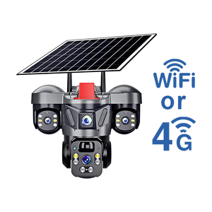 Cámara de Seguridad Inalámbrica para Exteriores, Impermeable, 9MP, Triple Lente, PTZ, con Reflector, IP66, CCTV, Cámara IP de Red, Tarjeta <span class=keywords><strong>SIM</strong></span> 4G - Product Image 2