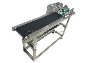 Machine d'impression automatique de date d'expiration, codeur de date par lots avec convoyeur pour cartons et sacs en plastique - Product Image 4