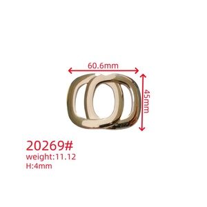 Hebillas <span class=keywords><strong>de</strong></span> Sandalias para Mujer <span class=keywords><strong>de</strong></span> Aleación <span class=keywords><strong>de</strong></span> Zinc con Pedrería y Lentejuelas, Personalizables, <span class=keywords><strong>de</strong></span> Alta Calidad, Elegantes y Lujosas, Decoraciones Doradas para Zapatos JQR - Product Image 3