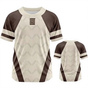 Camiseta Deportiva Personalizada de Béisbol, Uniforme de Equipo de Manga Corta con Cierre Personalizado para Entrenamiento - Product Image 2
