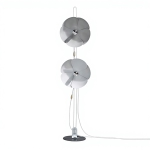 Französische Designer-Blumen-Stehlampe mit Antikblütenblättern, modern, minimalistisch, LED, Tastensteuerung, höhenverstellbar, niedrige Farbwiedergabe für - Product Image 4