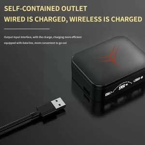 Écouteurs Bluetooth sans fil M88plus Écouteurs intra-auriculaires Bluetooth 5.3 avec 3 câbles de charge Écouteurs de sport stéréo avec micro - Product Image 2