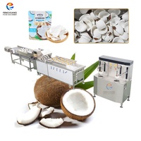 Ligne de production de noix de coco personnalisée, machine à décortiquer, peler, couper et nettoyer les noix de coco, moteur haute capacité, SUS 304, fruits, maïs