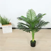 80cm סימולציה מזויף הוואי פאלם עץ מלאכותי עצי דקל צמחים מלאכותיים לקישוט פנים