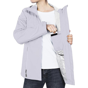 Vestes de <span class=keywords><strong>pluie</strong></span> compressibles imperméables pour femmes léger respirant coupe-vent imperméable extérieur coupe-vent <span class=keywords><strong>course</strong></span> <span class=keywords><strong>veste</strong></span> de cyclisme - Product Image 2