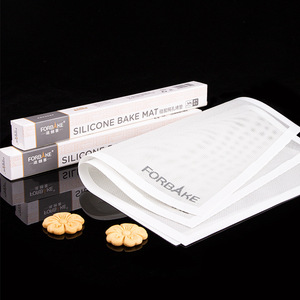 Forbake <b>Silicone</b> Mesh <b>Baking</b> Mat 24x16 Inch Heat Insulation For Cookies Bread <b>Baking</b> Tray Nonstick Oven Safe Dishwasher Safe - Product Image 3