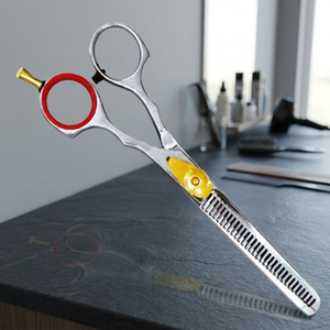 Ciseaux de coiffure professionnels 6,5 pouces pour hommes, ciseaux de texture pour salon, outils de toilettage pour hommes - Product Image 2