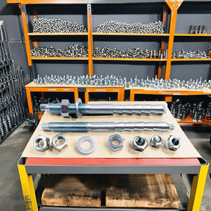 Anka-Boulon d'ancrage en acier, en acier zingué, système de mesure en pouce, fabrication en usine - Product Image 6