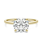 Bague en diamant Moissanite or jaune 9ct, bague en pierre de Moissanite de fiançailles et topaze Unique et précieuse