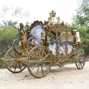 Nuevo Diseño 2026, Carruaje Real Eléctrico de Lujo para Parques Turísticos, Fabricado en China, Estilo Cenicienta - Product Image 1
