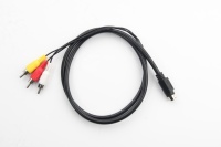 Cable Mini Din de 7 Pines a 3 RCA AV para Reproductor de DVD, Adaptador de Cable de Componente RGB