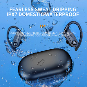 YYK-Q63 Auricolari Sportivi True Wireless con Gancio per Orecchio, Cancellazione Attiva del Rumore, Impermeabili, Latenza 50ms - Product Image 3