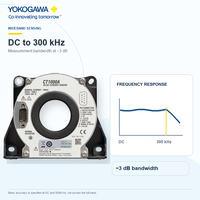 Capteur de courant AC/DC haute précision Yokogawa CT1000A 1000 A, bande passante électronique DC 300 kHz (-3 dB) pour test de moteur d'onduleur de véhicule électrique