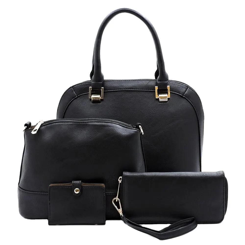 Yeni ürün fikirleri 2022 moda kadın el çantaları sentetik deri kadın Tote çanta 4 adet bagaj setleri