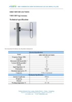 Antenne directionnelle extérieure Yagi à réseau dipolaire VHF 136-174MHz 3dbi Gain polarisation verticale antenne UHF à une baie