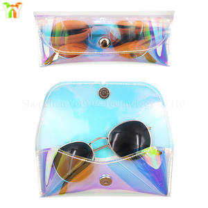 Étui pour lunettes de soleil en TPU porte-lunettes de voyage affichage PVC mode lunettes de soleil poche avec <span class=keywords><strong>bouton</strong></span> magnétique poussoir - Product Image 6