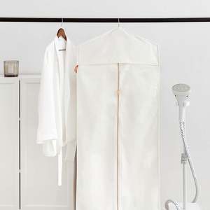 Sac de rangement pliable pour vêtements 100% coton avec fermeture à glissière, motif lettres, grande taille pour les voyages - Product Image 3