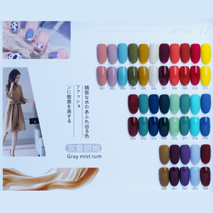 Abrltino – Kit de <span class=keywords><strong>vernis</strong></span> à ongles <span class=keywords><strong>semi</strong></span>-<span class=keywords><strong>permanent</strong></span> végétalien 24 couleurs, 15 ml, en stock, pour marque privée - Product Image 1