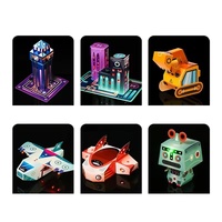 Kit de circuits en papier magique Montessori EPT, projet STEM Future City, ensemble de construction électronique DIY avec lumières LED pour enfants de 8 ans et plus
