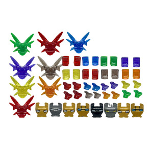 Blocs de construction personnalisables et abordables de la série Heroes, 8 pièces, mini-blocs de construction DIY, figurines d'action, jouets éducatifs pour enfants - Product Image 4