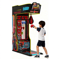 Machine de jeu d'arcade de boxe pour enfants, mini, en acier, électronique, garantie 1 an, anglais