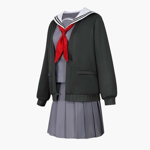 Disfraz de <span class=keywords><strong>Cosplay</strong></span> para Mujer, Uniforme Escolar de Marinero de <span class=keywords><strong>Anime</strong></span>, Atuendos para Fiesta de Halloween GAHC-015 - Product Image 3