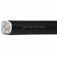Câble d'alimentation basse tension WDZ-YJLV 0.6/1KV, aluminium XLPE PVC, non armé, pour la construction civile en vrac