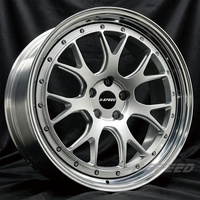 Juego de 2 Ruedas Forjadas de Perfil Bajo 5x114.3 de 18, 19 y 20 Pulgadas, 5x120, 5x112 para BMW M3, M4, Audi RS5, Porsche, Tesla, Mustang, Porsche 911