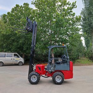 Montacargas Todoterreno Hive Handling FL1000, Tracción en las 4 Ruedas, Mini Montacargas Articulado Multifuncional - Product Image 1