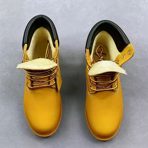 高級オリジナルデザイナーシューズ メンズ レディース ハイカットブーツ 6インチ 冬用 暖かい アウトドア プレミアム 防水 ハイキング スノーブーツ - Product Image 2