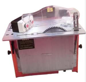 Sierra para Madera de Doble Hoja de Grado Industrial |   Sierra Circular Automática con Motor sin Escobillas 220V 5.4kW, Sierra de Precisión para Paneles - Product Image 1