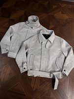 Correa de Hombro Desestructurada de Lana con Logotipo Personalizado | |   Abrigo de lana grueso y cálido para hombre, con cuello vuelto, estilo melange, para primavera y otoño.