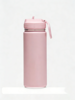 * Gourde isotherme portable de sport 710 ml/530 ml, thermos à double paroi en acier inoxydable