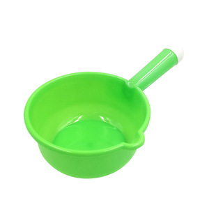 Colorful Plastic Measuring Cups Set 4 Pcs Extra Long Handle Kitchen Utensils - Product Image 5