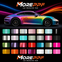 Film de protection de voiture en TPU de qualité supérieure, isolation thermique, protection UV, film de changement de couleur, finition mate, satinée, brillante, film PPF pour carrosserie de véhicule