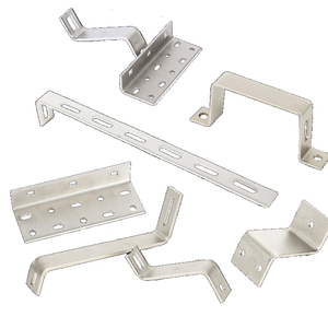 Precio de fábrica Kit de soporte de panel solar Gancho de techo de teja Venta al por mayor Rineng Accesorios solares de aluminio fotovoltaico Solar - Product Image 1