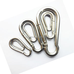 Mosquetón de Acero Inoxidable 304 de Alta Calidad, Pulido, Color Plateado, Tamaño M4-M12, para Aplicaciones de Minería, Venta al por Mayor en China - Product Image 4