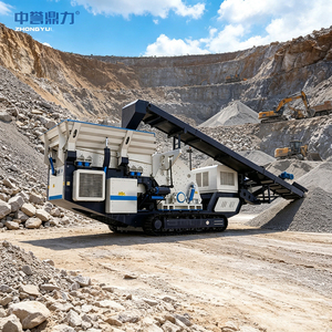 Camion concasseur mobile agrégat complet avec protection contre les surcharges et 85 % d'utilisation, pour chantier de sable, sous <span class=keywords><strong>contrat</strong></span> EPC international - Product Image 3