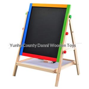 <span class=keywords><strong>Tableau</strong></span> magnétique double face multifonctionnel pour enfants, en bois, pour dessin, graffiti et <span class=keywords><strong>peinture</strong></span>, <span class=keywords><strong>tableau</strong></span> <span class=keywords><strong>noir</strong></span> deux-en-un - Product Image 4