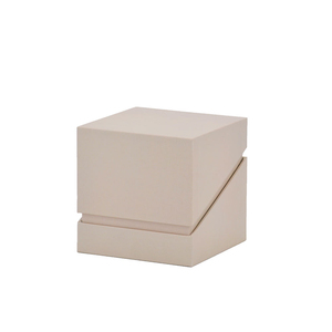 Caja de cristal con tapa y tapa para embalaje de luz de té, caja de vela vacía blanca y dorada con cinta, lujosa - Product Image 5