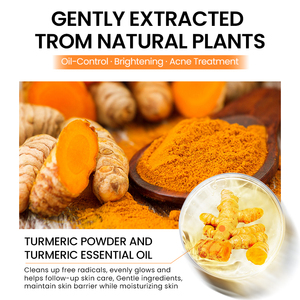 Thảo dược tự nhiên nghệ Xà phòng thanh mặt cơ thể sáng điều trị mụn trứng cá làm giảm đốm đen kiểm soát dầu nhẹ nhàng làm sạch tất cả da - Product Image 5