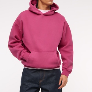 เสื้อฮู้ดดี้ผู้ชายผ้าฝ้ายหนานุ่มพิมพ์ลายคุณภาพสูงแบบขายส่ง ทรงโอเวอร์ไซส์ พิมพ์ลายตามสั่ง หรูหรา สไตล์ฝรั่งเศส - Product Image 1